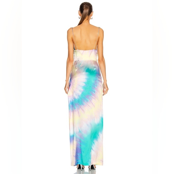 7. NWOT RETROFETE MARLENE DRESS IN MULTI TIE DYE - Picture 3 of 10